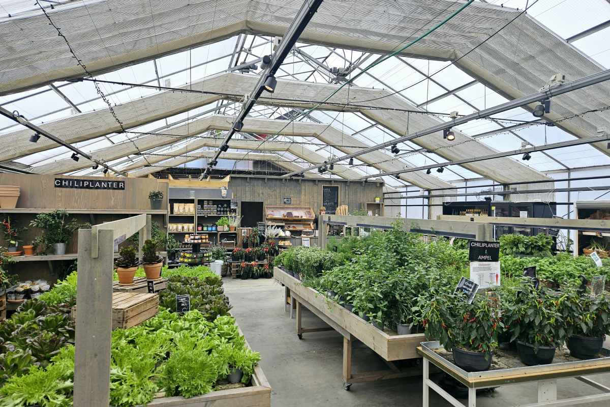 Gårdsbutikken på Schrader Gartneri